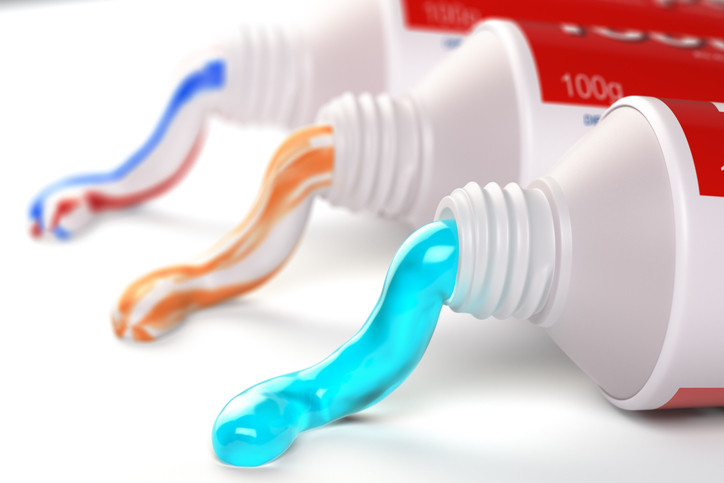 coral toothpaste