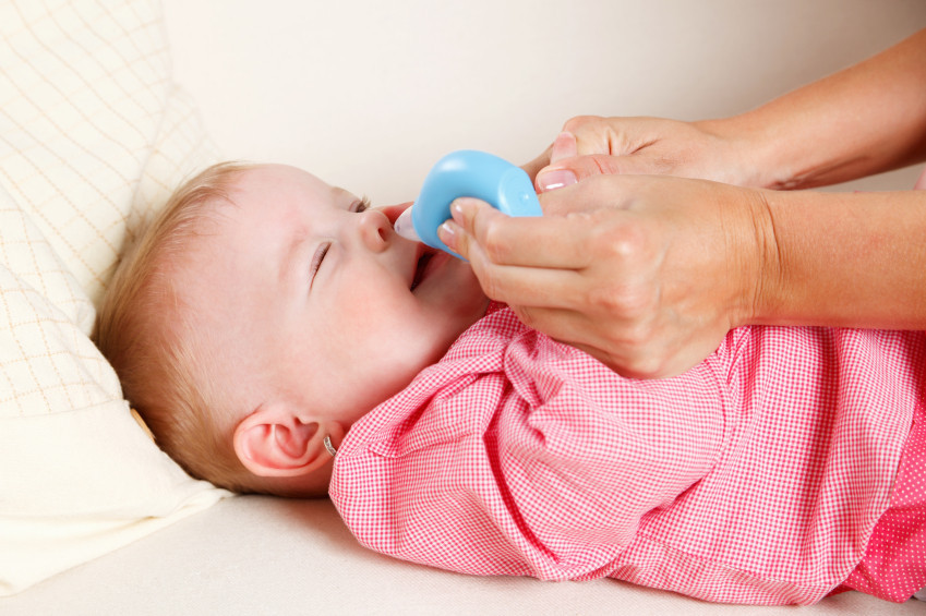 5 week old baby has hot sale a cold