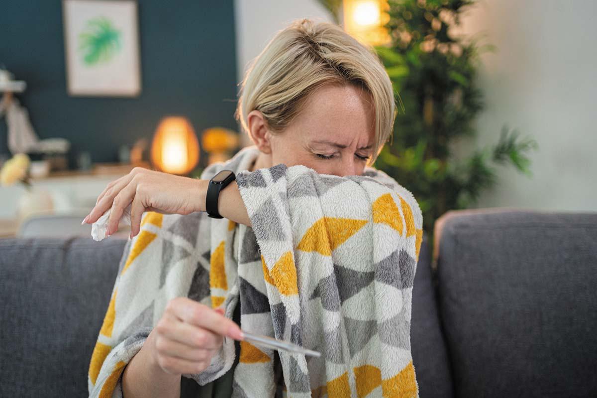 Why does the flu cause body aches?