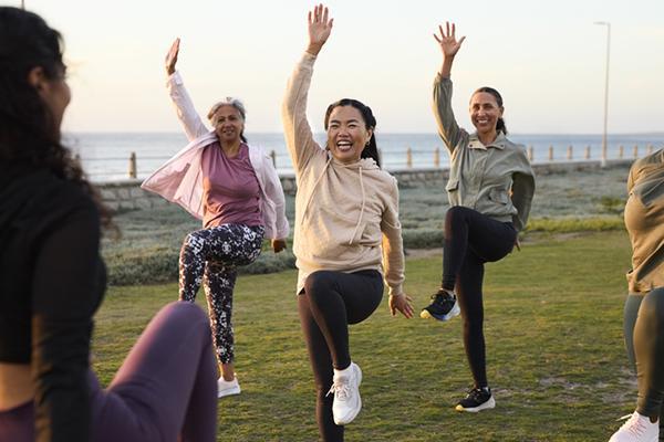 What exercises can help improve balance and prevent falls?