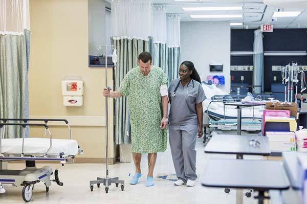 Recovering from open-heart surgery