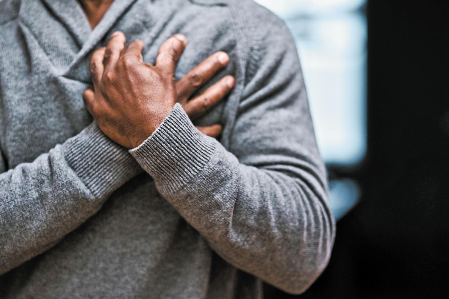 What's that chest pain?