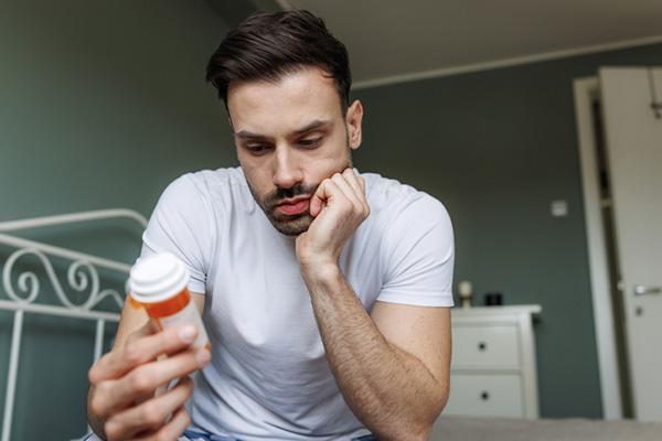 Why might an antidepressant increase anxiety?