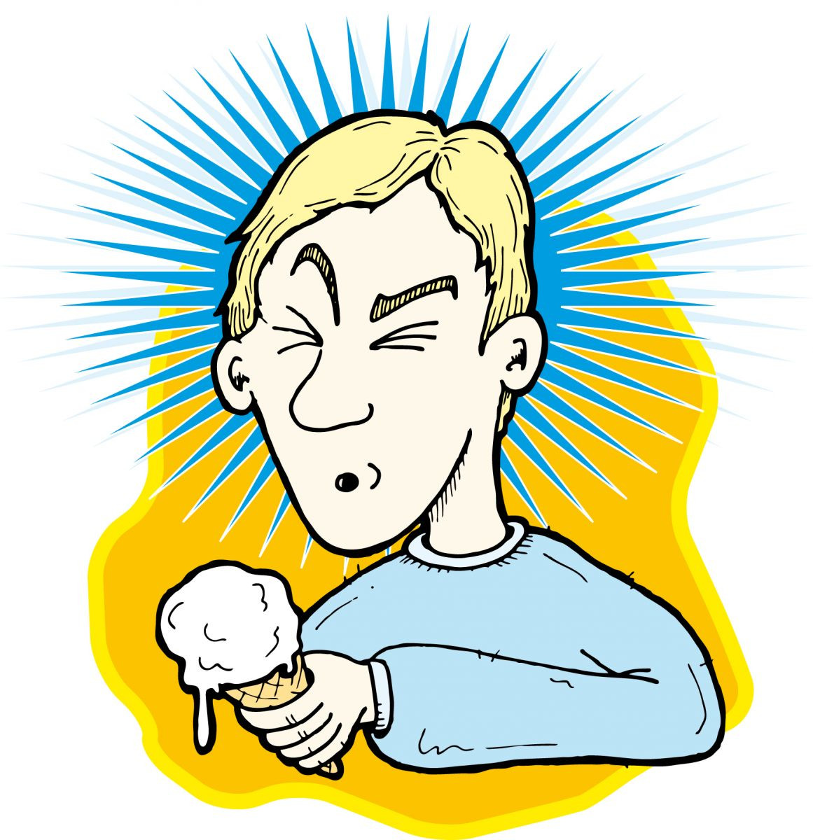 What causes ice cream headache?