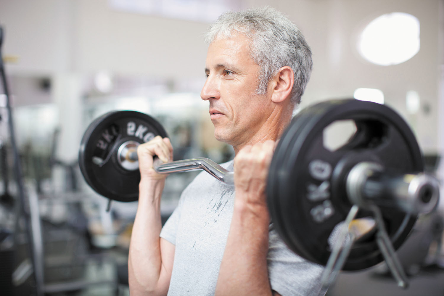 Weight training helps maintain muscle mass in overweight adults