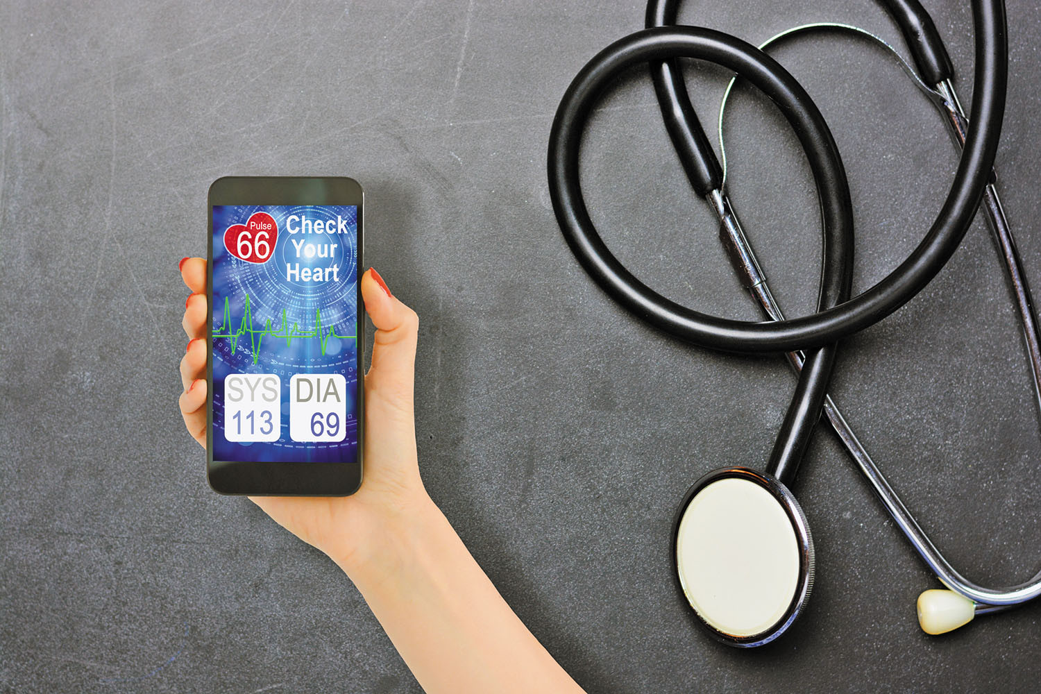 Smartphone apps for managing heart disease