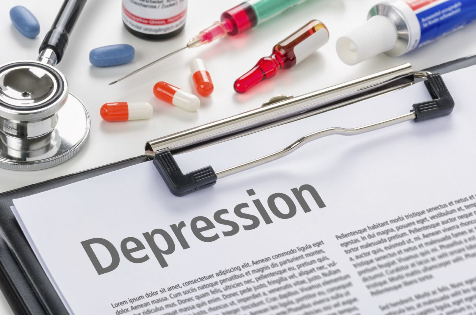 research suggests that depression may be related to