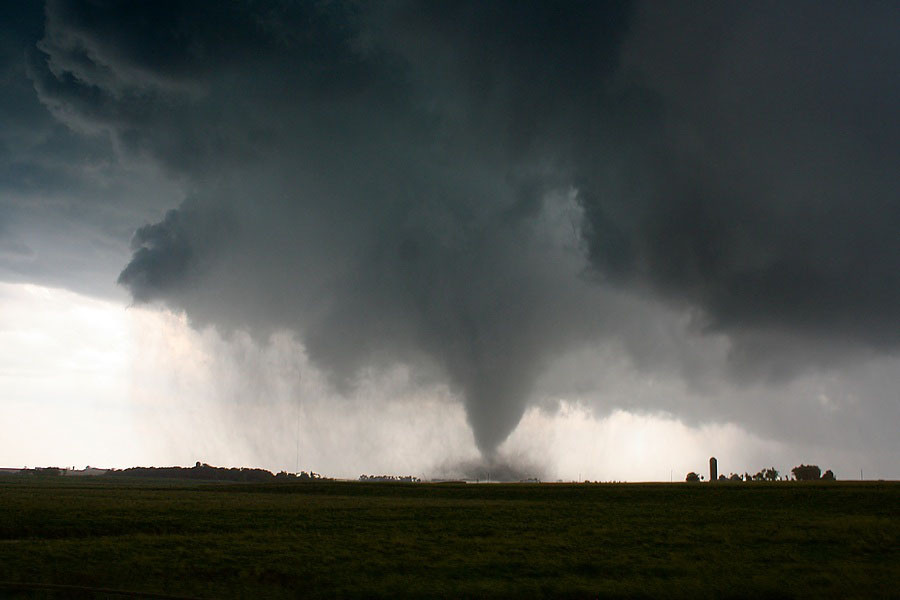 most common tornado locations