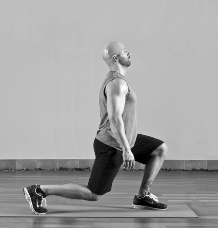 how to do lunges