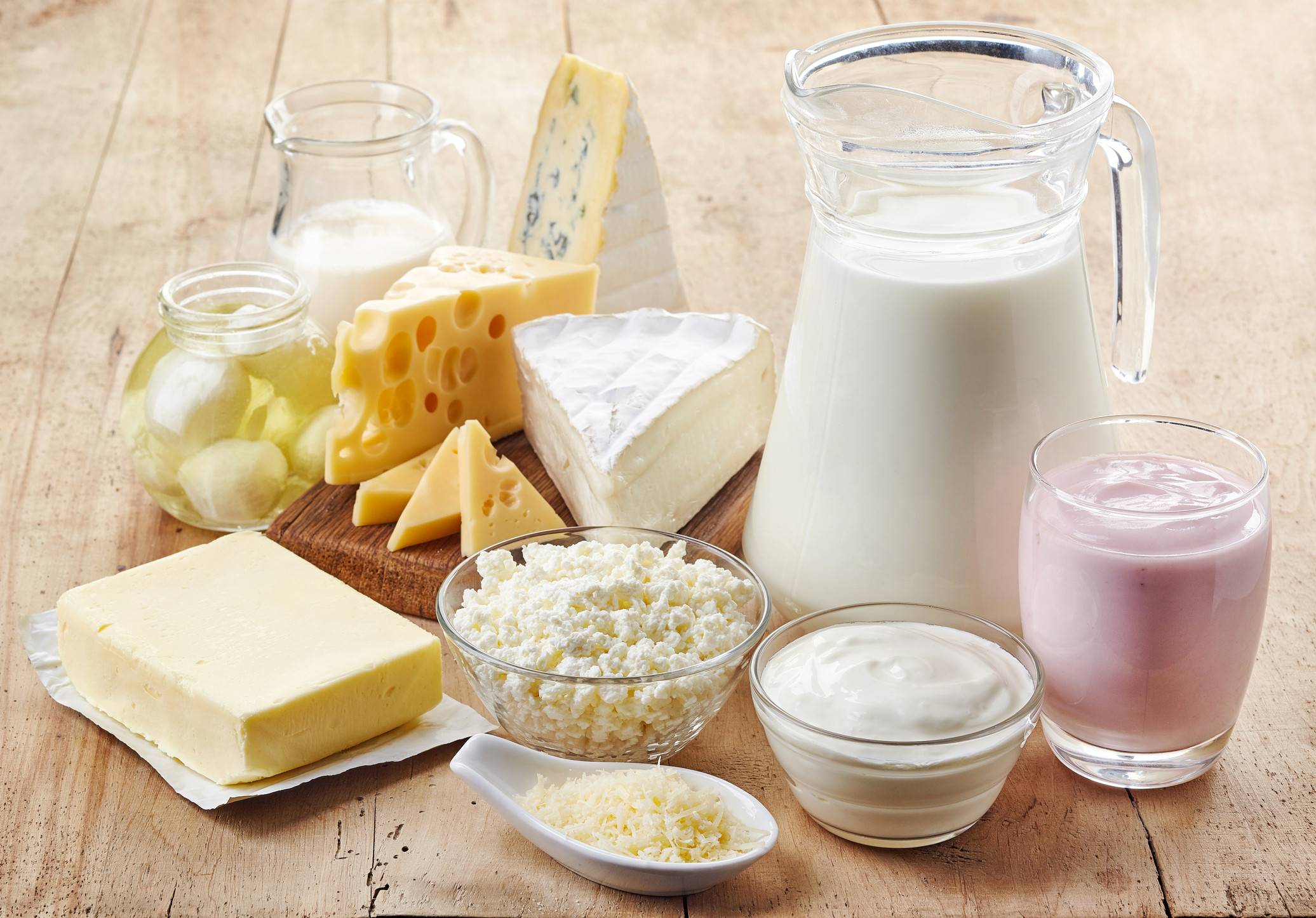 Low-cost dairy products